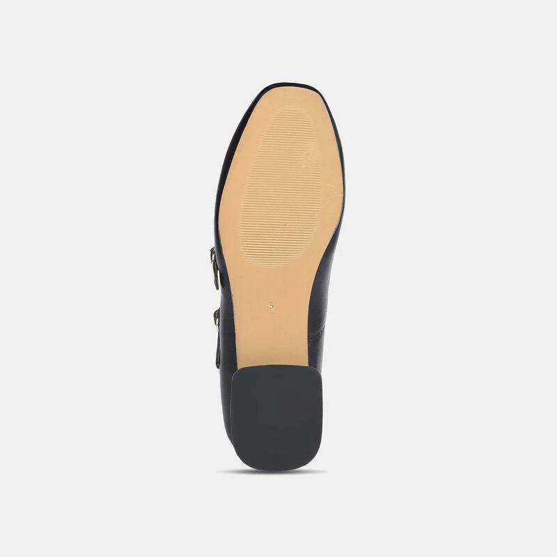 hush puppies black 1